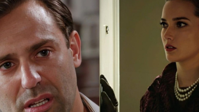 Enrico Brancaccio e Lea Graziani - screenshot &copy; Rai.