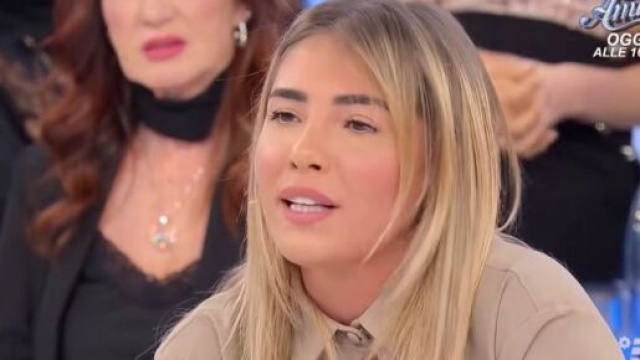 In foto Martina a U&D (screenshoot &copy; Canale 5)