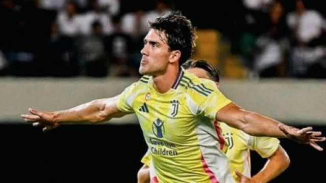 Dusan Vlahovic, attaccante della Juventus &copy; Instagram