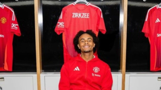 Joshua Zirkzee, attuale giocatore del Manchester United &copy; Instagram