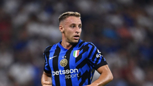 Frattesi in campo con la maglia nerazzurra &copy; Facebook Inter