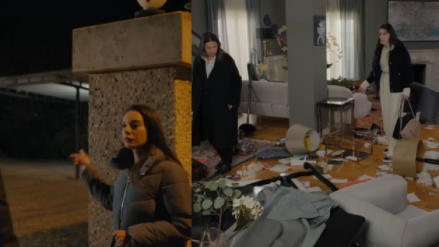 G&uuml;zide trova la casa saccheggiata - &copy; Tradimento.