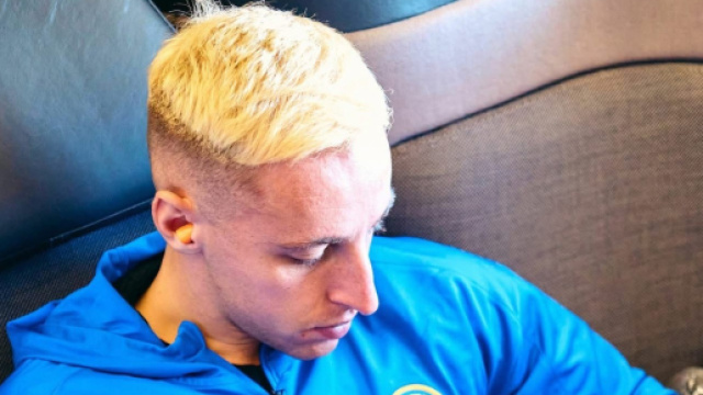 Frattesi in aereo profilo pagina &copy; Inter Facebook