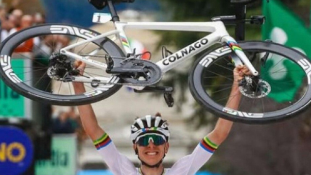 Il ciclista Tadej Pogacar &copy; Instagram