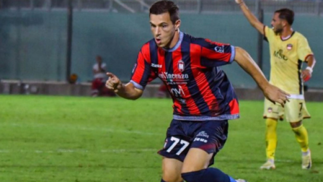 L'attaccante del Crotone Dimitar Kostadinov - &copy; Facebook / FcCrotone