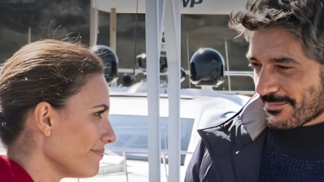 Mina Settembre e Domenico Gambardella - screenshot &copy; Rai 1.