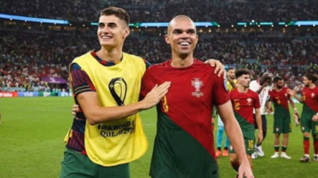 Antonio Silva e Pepe con la maglia del Portogallo - Foto Profilo &copy; Instagram Silva