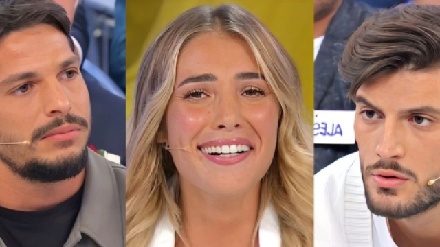 Gianmarco, Martina e Ciro - screenshot &copy; Canale 5.