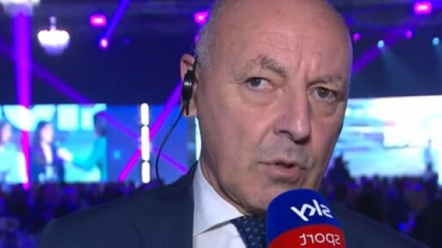 Giuseppe Marotta, presidente dell'Inter. Foto &copy; Sky Sport