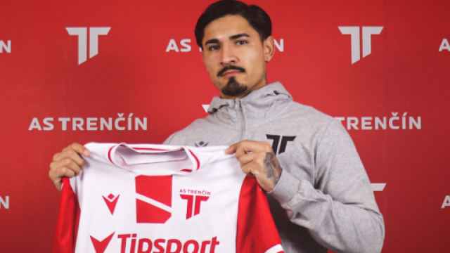 Luis Rojas con la maglia dell'AS Trencin - &copy; As Trencin
