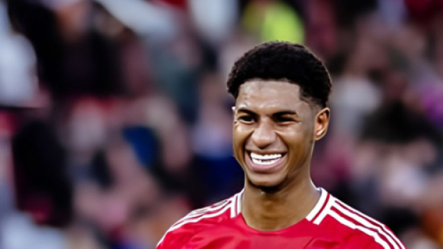 Marcus Rashford con la maglia del Manchester United &copy; profilo Instagram marcusrashford