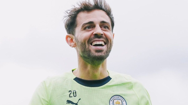 Bernardo Silva, centrocampista del Manchester City. Foto &copy; Manchester City