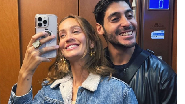 Helena Prestes e Javier Martinez &copy; Instagram.