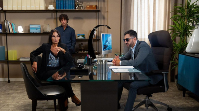 In foto Marina, Eugenio e Vinicio &copy; Rai.