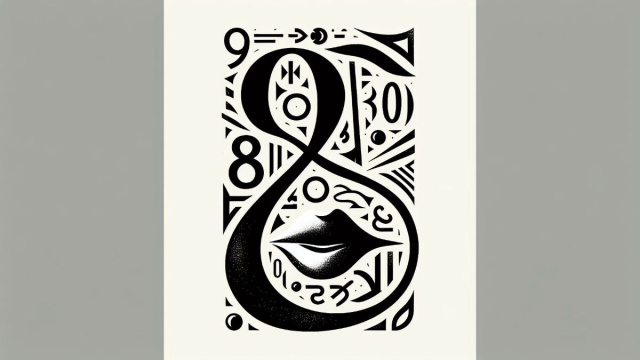 Numero 80 della Smorfia napoletana, 'a vocca per la Vergine. &copy; Immagine creata con Dall-E