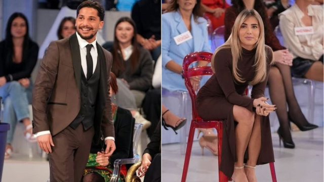 Gianmarco Steri e Martina De Ioannon &copy; Canale 5.