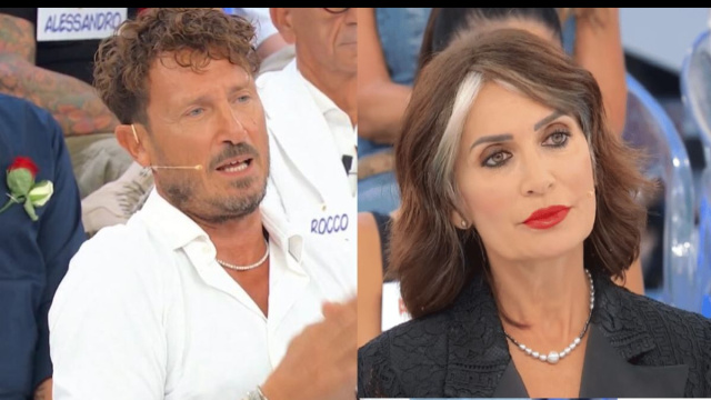 Ruggiero D'Andrea e Barbara De Santi &copy; Canale 5.