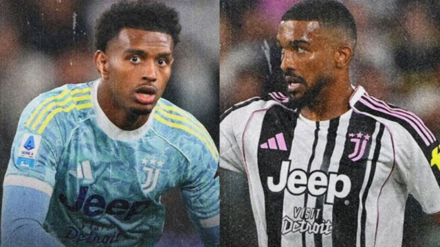 Juan Cabal e Gleison Bremer. Foto &copy; Juventus