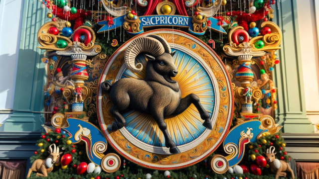 Numero 20 della Smorfia napoletana, 'a festa, per il Capricorno. &copy; Immagine creata con Dall-E