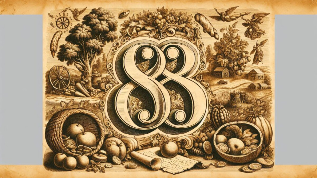 Numero 88 della Smorfia napoletana, 'e casecavalle per i Pesci. &copy; Immagine creata con Dall-E