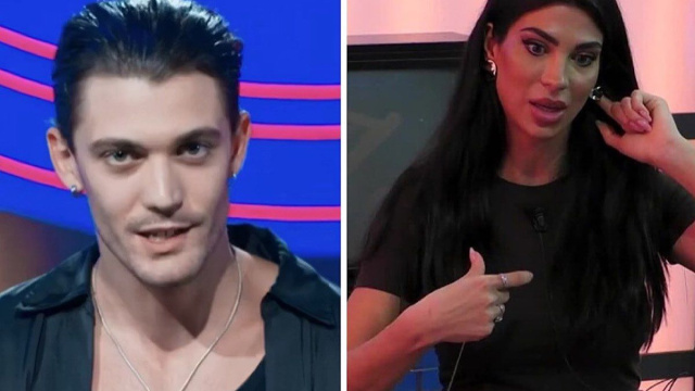 Jonas Pepe e Rasha Younes &copy; Grande Fratello / Mediaset.