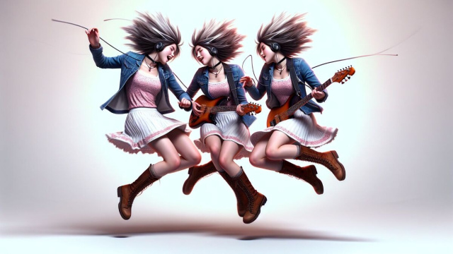 Numero 36 della Smorfia napoletana, 'e nacchere per Gemelli. &copy; Immagine creata con Dall-E