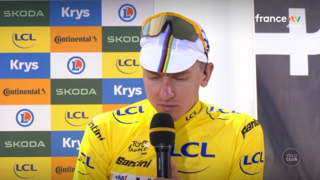 Tadej Pogacar - &copy; Screenshot France TV