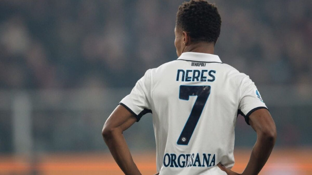 Foto di Neres &copy; Profili social SSC NAPOLI