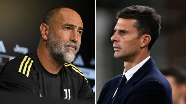 Igor Tudor e Thiago Motta. Foto &copy; Juventus