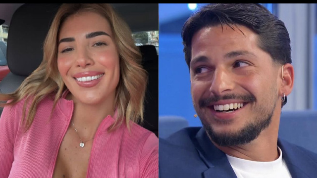 Martina De Ioannon e Gianmarco Steri &copy; Instagram / Canale 5.