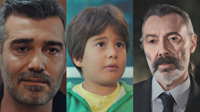 Sarp, Doruk e Nezir &ndash; screenshot &copy; La forza di una donna.