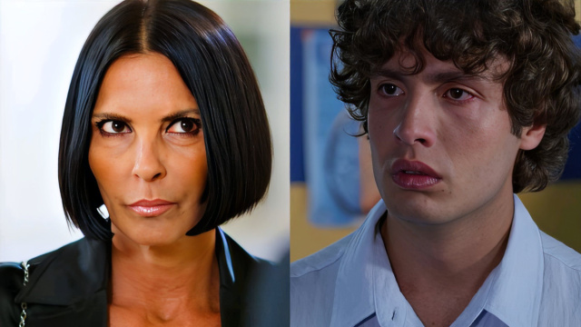 Marina e Vinicio di Un posto al sole &ndash; screenshot &copy; Rai.