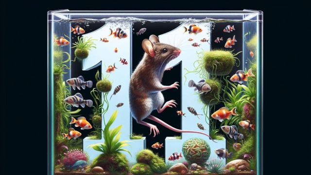 Numero 11 della Smorfia napoletana, 'e surice. &copy; Immagine creata con Dall-E