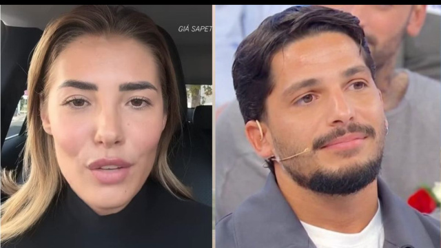 Martina De Ioannon e Gianmarco Steri &copy; Instagram/Canale 5.