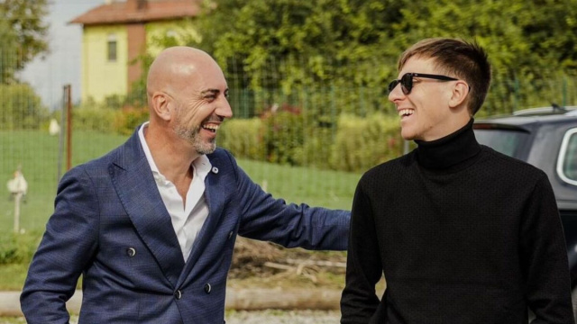 Alex Carera con Tadej Pogacar &copy; Instagram