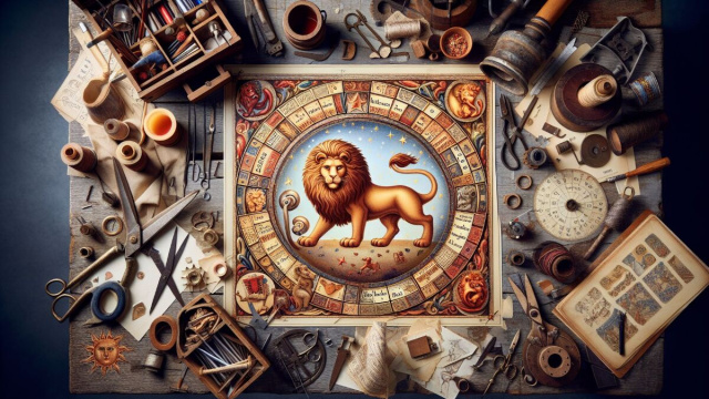 Numero 86 della Smorfia napoletana, 'a puteca per il Leone. &copy; Immagine creata con Dall-E