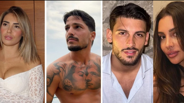 Martina De Ioannon, Gianmarco Steri, Ciro Solimeno e Cristina Ferrara &copy; Instagram.