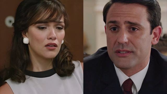 Marta Guarnieri ed Enrico Proietti - screenshot &copy; Rai.