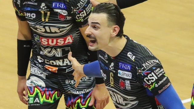 Perugia Volley &ndash; &copy; Pagina Facebook ufficiale Lega Pallavolo Serie A.