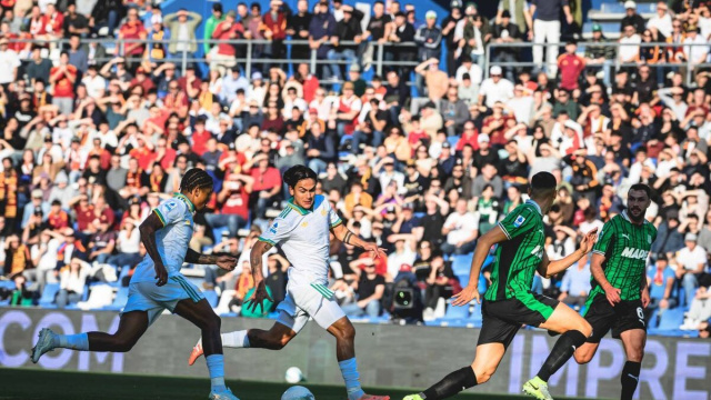 Un momento di Sassuolo-Roma &copy; asroma.com