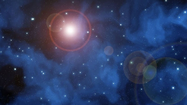 Immagine astratta dell'universo con stelle &copy; pixabay.com.