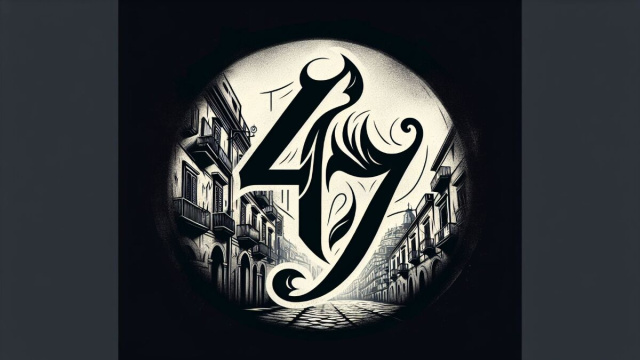 Numero 47 della Smorfia napoletana, 'o muorto. &copy; Immagine creata con Dall-E