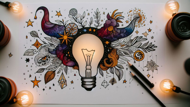 Oggi il Sagittario illumina il cammino con intuizione e creativit&agrave;. L'intero zodiaco danza in un cosmo di nuove possibilit&agrave;. &copy; Immagine Dall-E