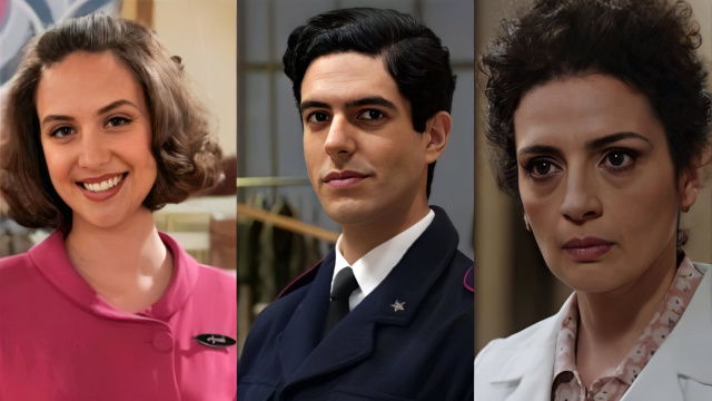 Agata, Mimmo e Concetta - screenshot &copy; Rai 1.