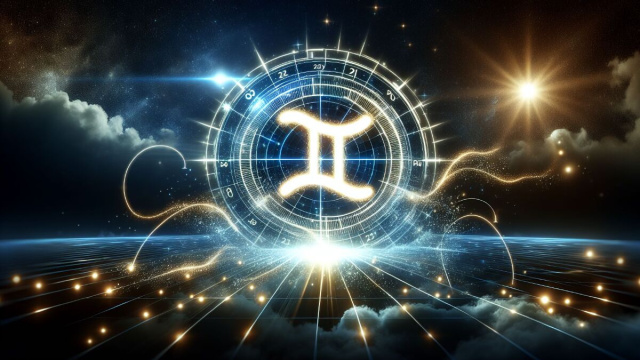 L'innovazione e la curiosit&agrave; guidano la giornata, con i Gemelli che aprono nuove strade. &copy; Immagine creata con Dall-E