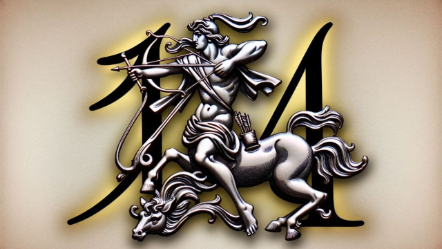 Numero 14 della Smorfia napoletana, o' mbriaco per il Sagittario. &copy; Immagine creata con Dall-E