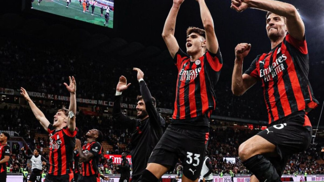 In foto alcuni calciatori del Milan - Foto &copy; AC Milan