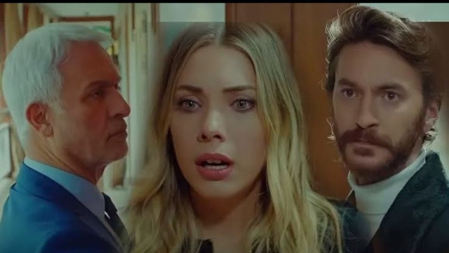 Yildiz, Halit e Kemal in Forbidden Fruit &copy; Mediaset.