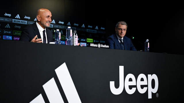 Luciano Spalletti e Damien Comolli. Foto &copy; Juventus