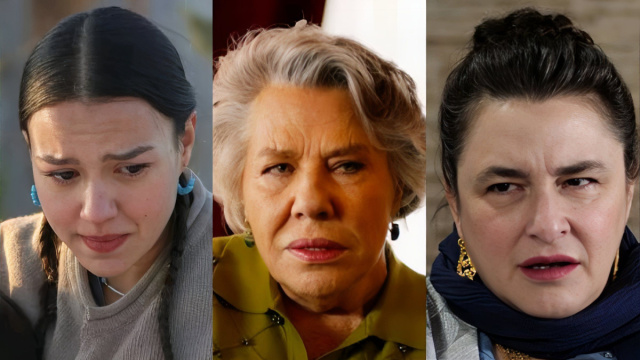 Esma, Nihayet e Hikmet - screenshot &copy; La notte nel cuore.